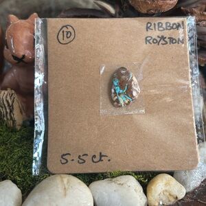 Royston Ribbon turquoise cabachon 5.5